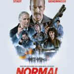 Eine Gruppe von Menschen, teils mit gezogenen Waffen in der Hand - Normal - Filmplakat