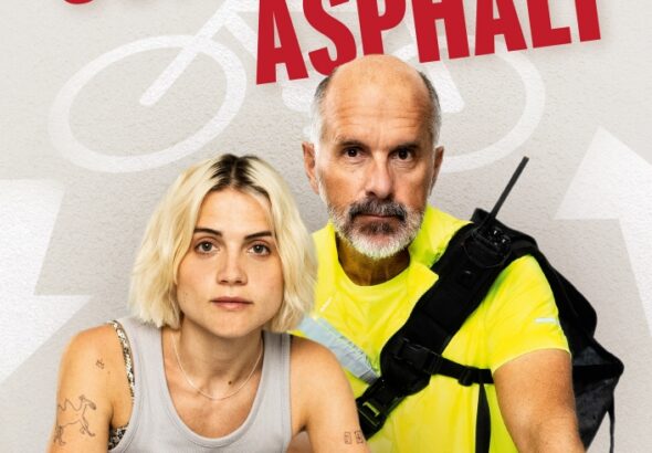 Mala Emde und Christopher Maria Herbst im Fahrrad-Outfit - Sommer auf Asphalt