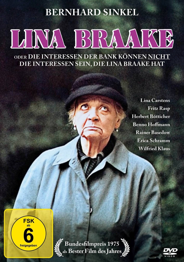 Eine alte Dame mit Hut schaut genervt in den Himmel - Lina Braake